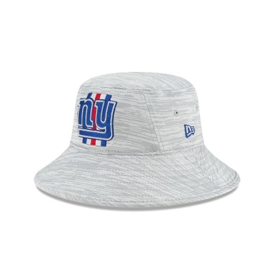 New York Giants Gorra | New Era Official NFL Training Stretch Bucket Hat Mexico - Azules